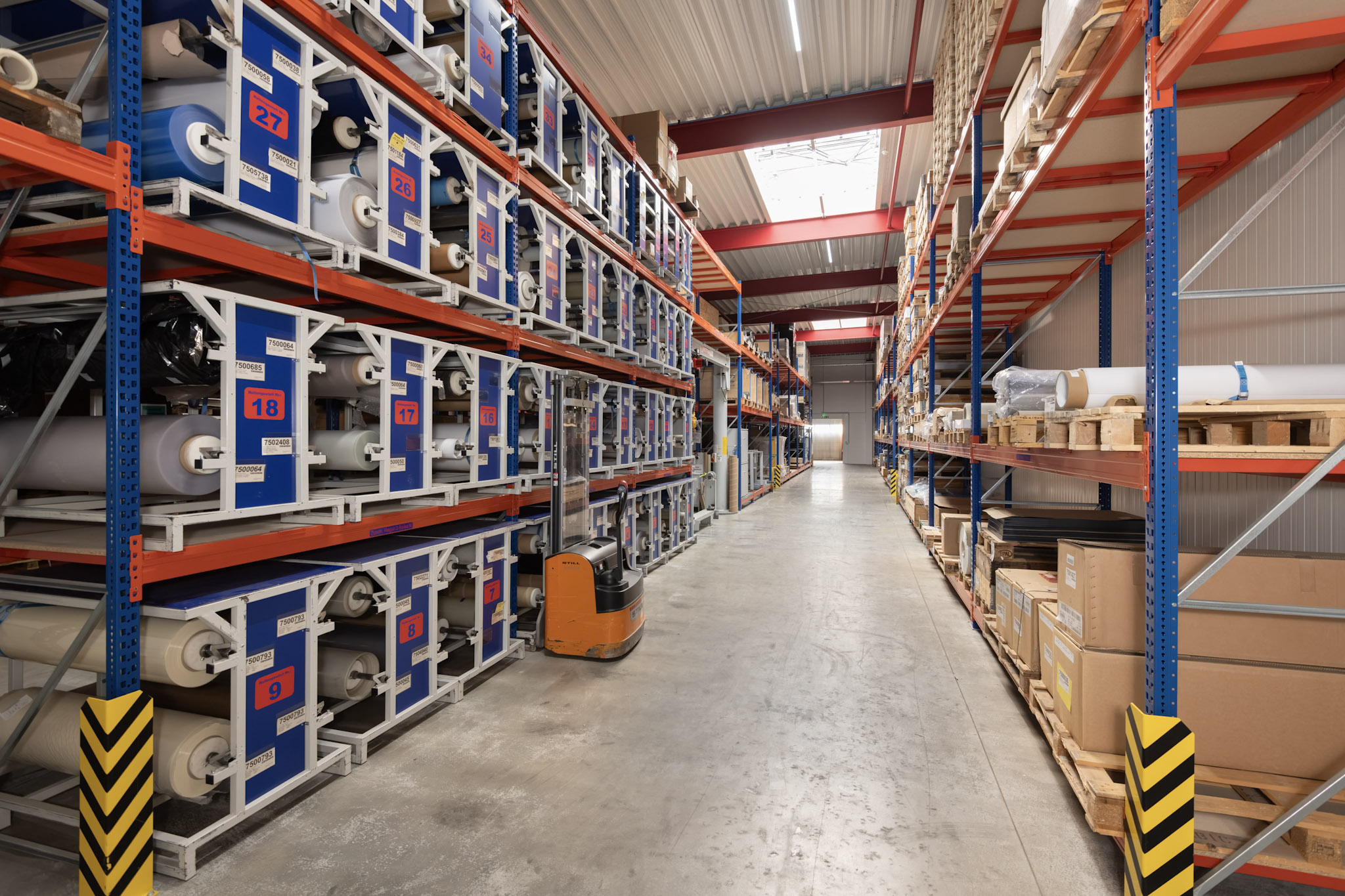 Materiallager bei J.Schwarz
